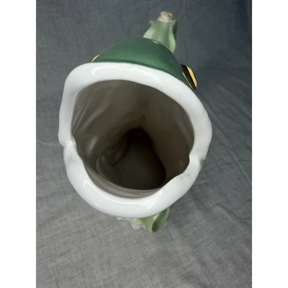Vintage Lenox Riverwood Fish Pitcher Trout Salmon Bass Catherine McClung